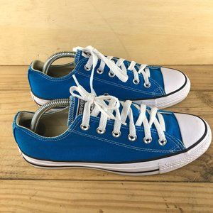 Low Top Converse Mens Size 7 Blue